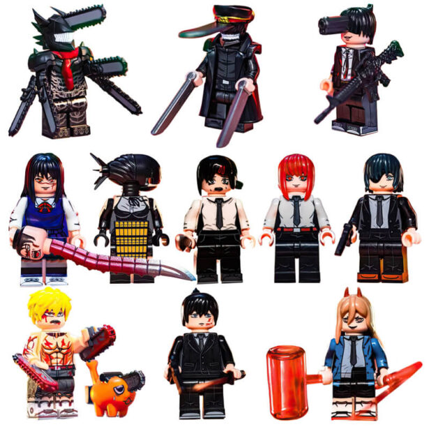Chainsaw Anime Lego Custom Geek Collectible Toy Figures 1