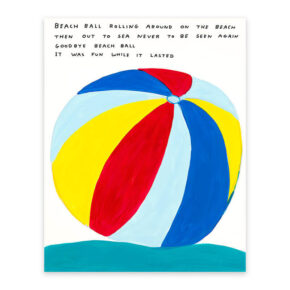 Colorful Beach Ball Art Aesthetic Wall Decor Cloth Poster