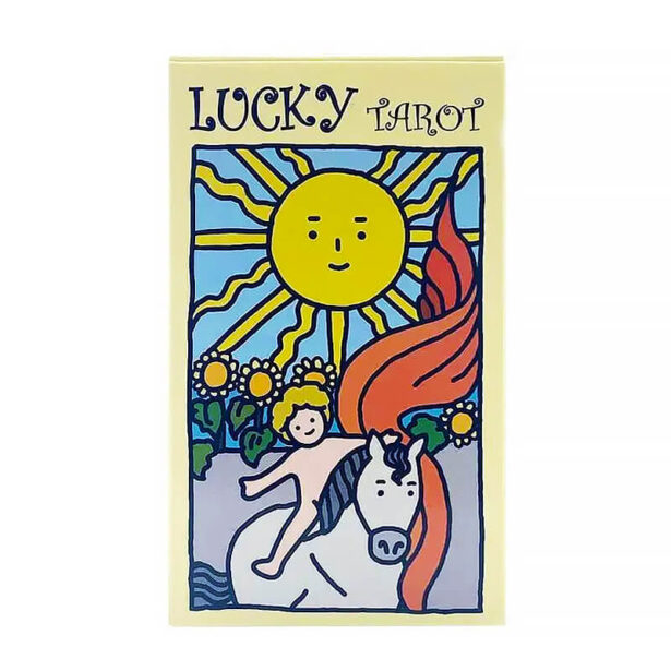 Cute Lucky Tarot Deck Cards Cartoon Kidcore Aesthetic 1