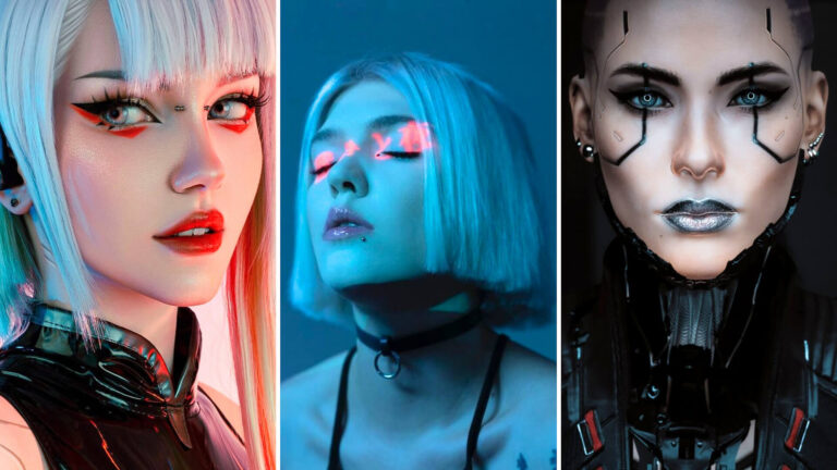 Cyberpunk Makeup