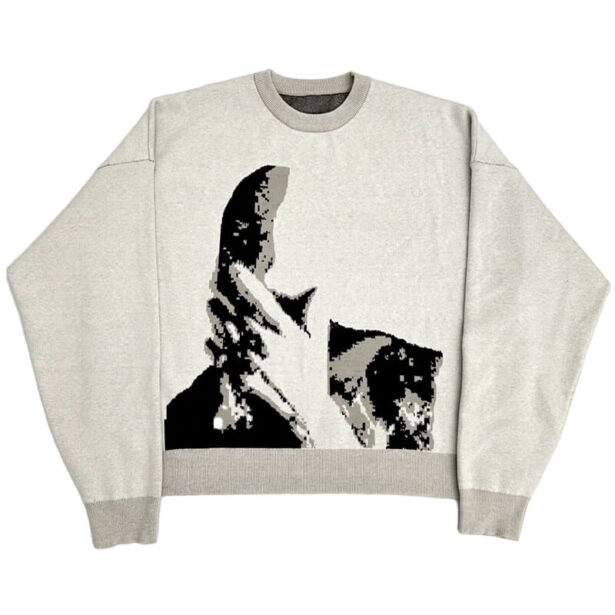 Frank Ocean Blonde Sweater Unisex Avant Garde Hip Hop Style 1