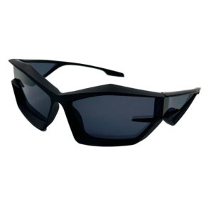 Futuristic Y2K Glasses Concave Geometrical Shape 1