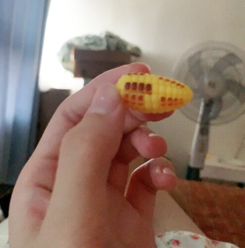 Grilled Corn Hair Clip Cute Foodie Kidcore Aesthetic photo review