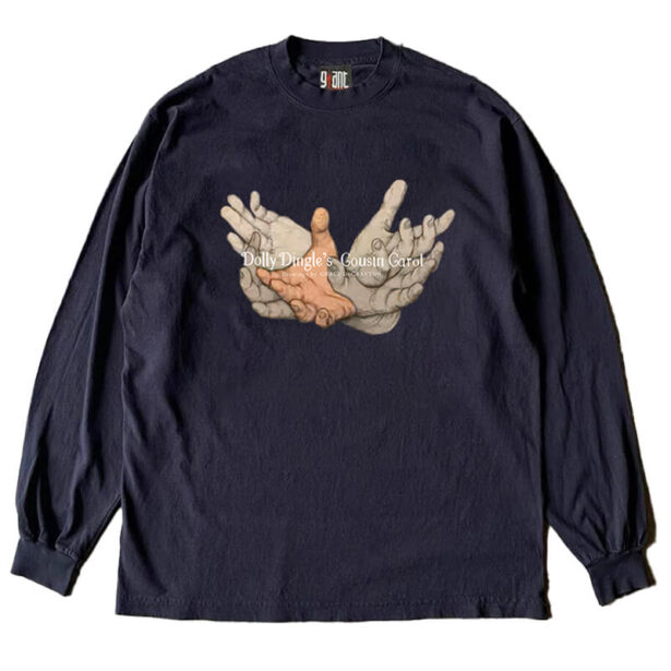 Hand of Salvation Long Sleeve Shirt Unisex Hip Hop Aesthetic 1