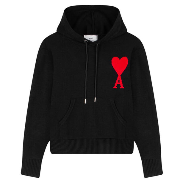 Heart A Amiri Hoodie Unisex Lover Hip Hop Aesthetic 1