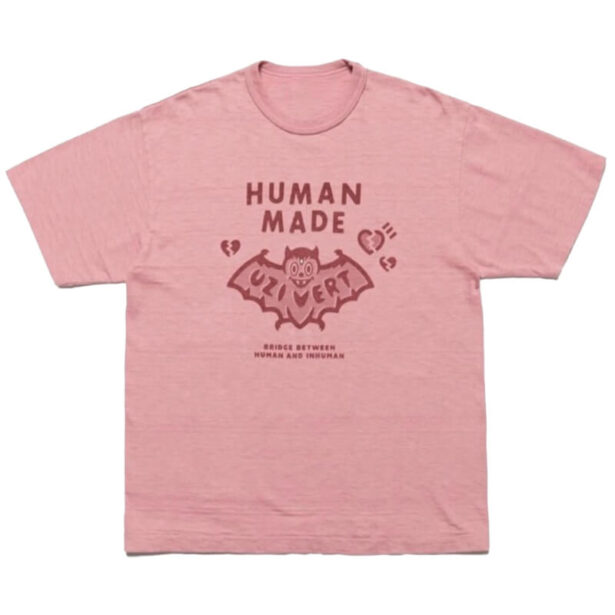 Human Made x Lil Uzi Vert T Shirt Unisex Pink Indie Hip Hop 1