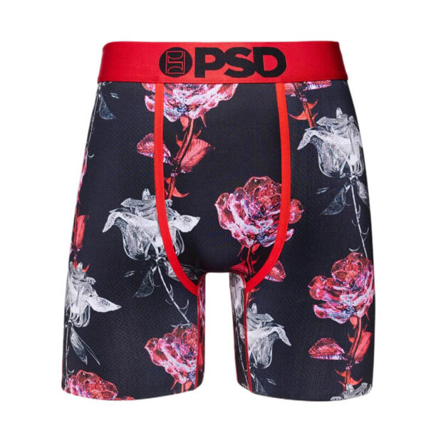 PSD Underwear for Men Ice Silk Quick Drying Printed Boxers 5