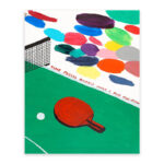 Ping Pong Art Quotes Aesthetic Wall Decor Cloth Poster