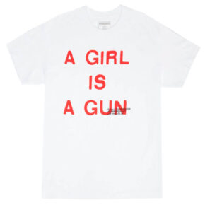 Pleasures A Girl is a Gun T Shirt Unisex Soft Grunge Style 1