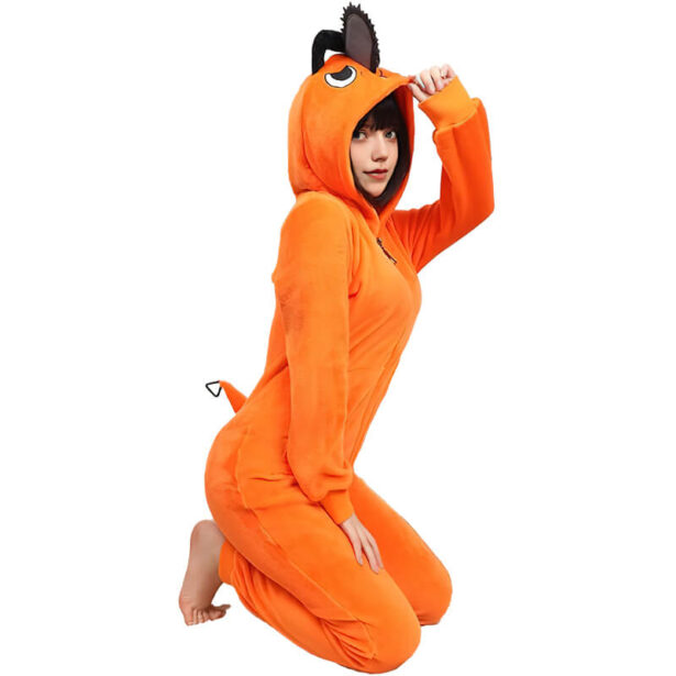 Pochita Pajama Kigurumi Onesie Chainsaw Animecore Aesthetic 1