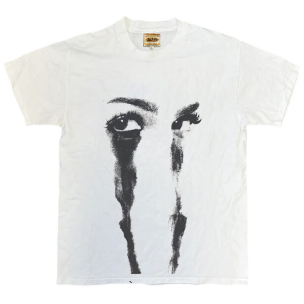 Post Punk Crying Eyes T Shirt Unisex Y2K Aesthetic 1