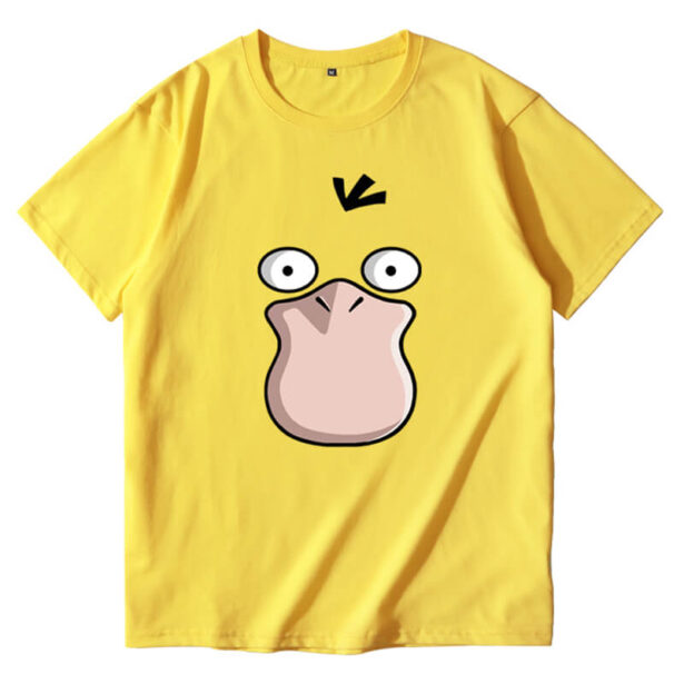 Psyduck Face Yellow Kidcore T Shirt Unisex Quckcore 1