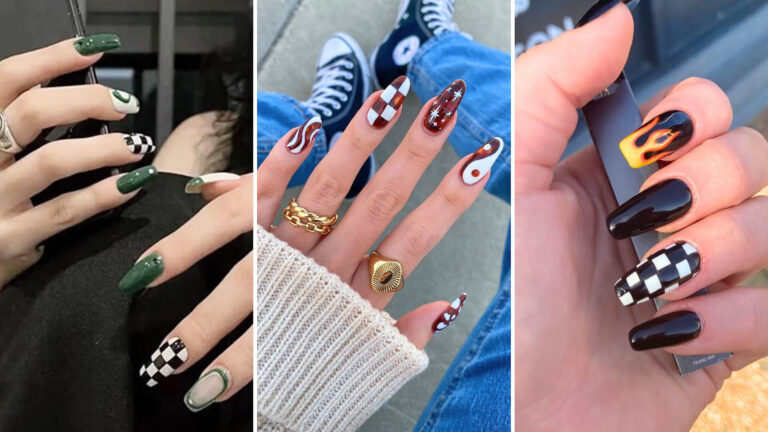 Skater Girl Nails and Nail Art