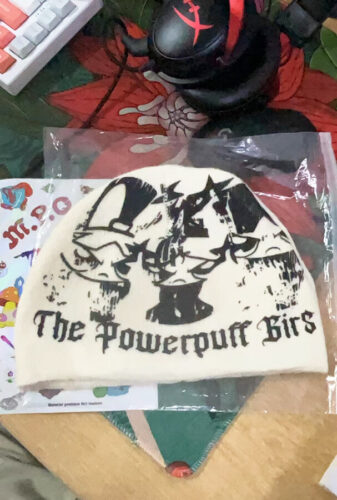 The Powerpuff Girls Beanie Hat Nasty Fancy Club Y2K Hip-Hop photo review