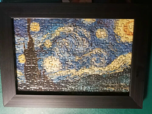 The Starry Night Tube Pocket Puzzle Set Aesthetic Gift photo review