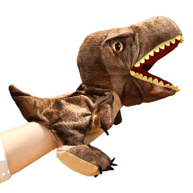 Tyrannosaurus Rex Plush Hand Puppet Toy Funny Aesthetic 1