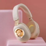 Wireless Kawaii Cute Cat Aesthetic Headphones