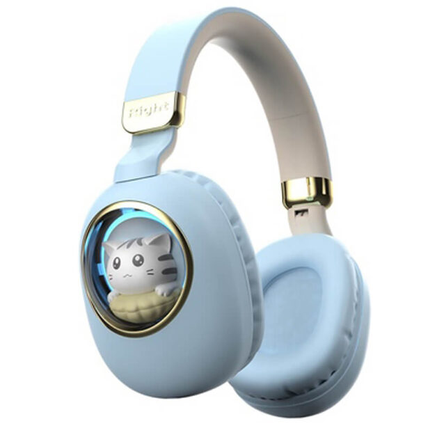 Wireless Kawaii Cute Cat Aesthetic Headphones