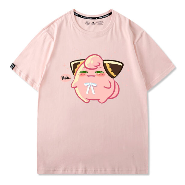 Animecore Jigglypuff Anya Forger Smile T Shirt Unisex 1