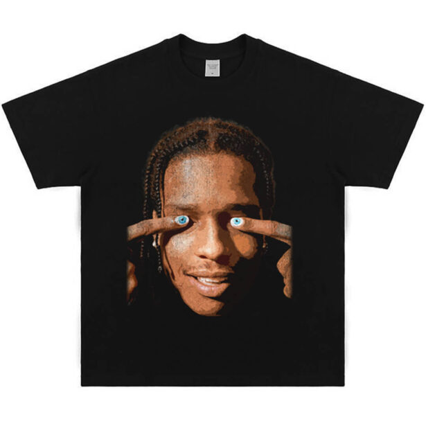 Asap Rocky Nails Eyes T Shirt Unisex Trippy Hip Hop Style 1
