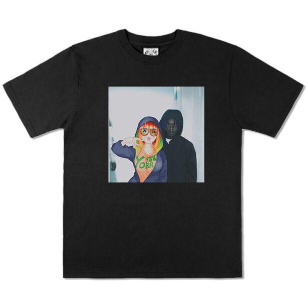 Asap Rocky x Yoba Anime Girl T Shirt Unisex Hip Hop Style 1