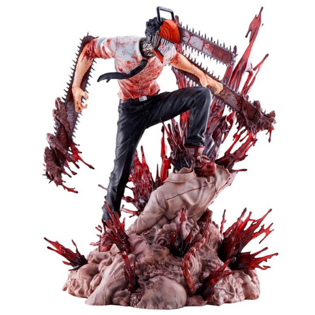 Chainsaw Man Denji Blood Demon Anime Figure Collectible Toy 1