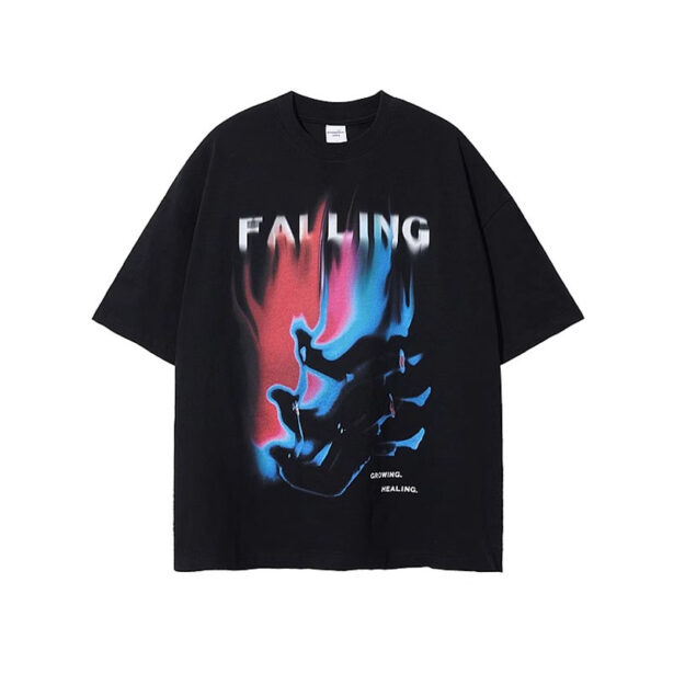 Falling Aesthetic Y2K Print Dreamcore Unisex T Shirt 2