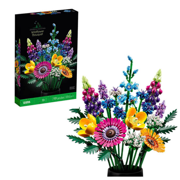 Flower Plant Bouquet Building Toy Set LEGO 10313 1