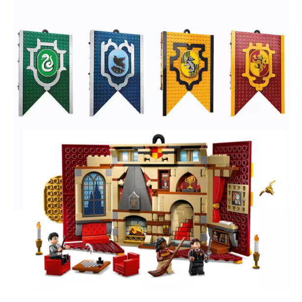Harry Potter Flag Magic Book Building Toy Set LEGO 76409 1