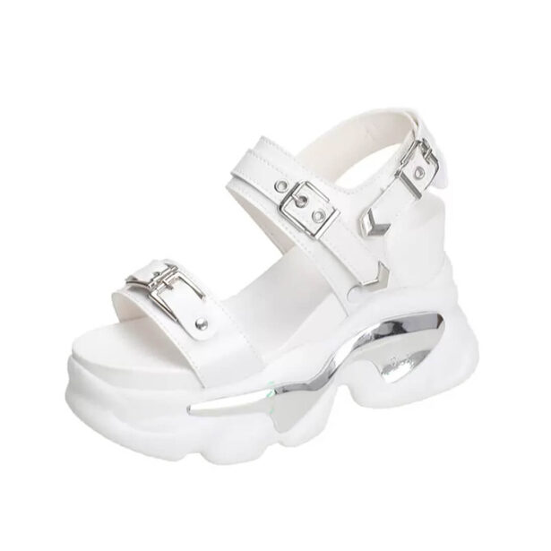 High Platform Sandals Shoes With Belts Urbancore Aesthetic 1