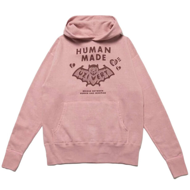 Human Made x Lil Uzi Vert Hoodie Pink Unisex Alt Urbancore 1