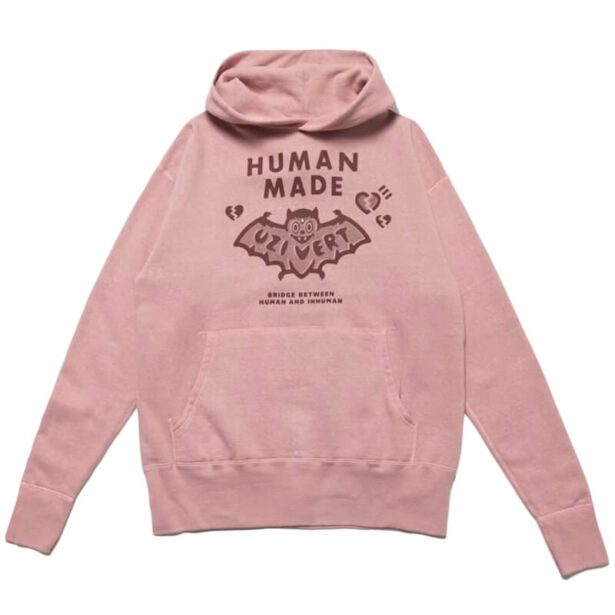 Human Made x Lil Uzi Vert Hoodie Pink Unisex Alt Urbancore (1)