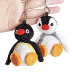 Keychain Charms Pingu and Pinga Small Plush Toys Kidcore 1