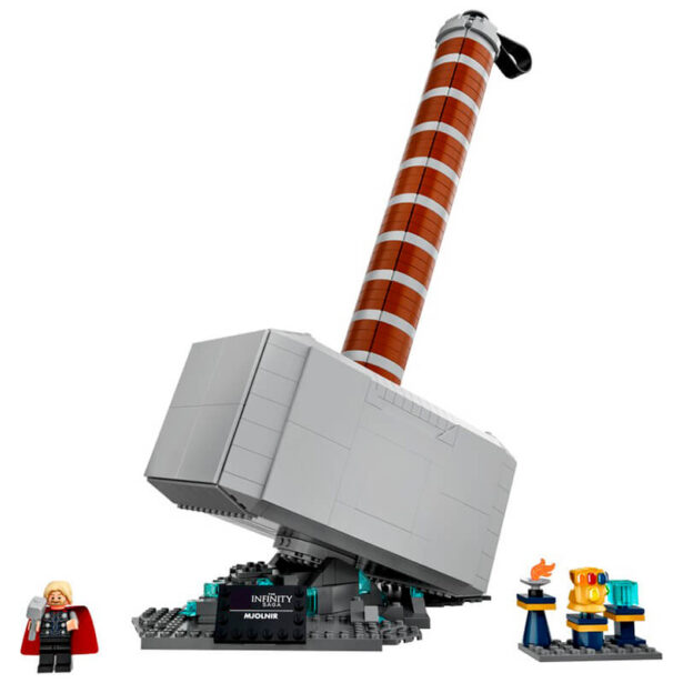LEGO Marvel Thors Hammer Building Toy 76209 1