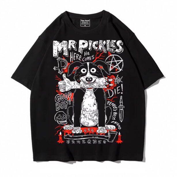 Mr. Pickles Geek Aesthetic T Shirt Unisex 1