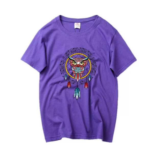 Owl Dream Catcher Urbancore Aesthetic T Shirt 1