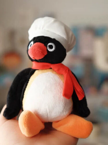 Pingu Chef Plush Toy Stuffed Doll Cute Kidcore Aesthetic photo review