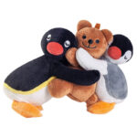 Pingu and Pinga Hugs Bear Plush Toys Set Cute Aesthetic 1