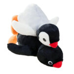 Pingu and Pinga Slide Hand Support Pillow Plush Toy Kidcore 1