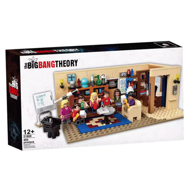 The Big Bang Theory Room Scene Building Toy Set LEGO 21302 1
