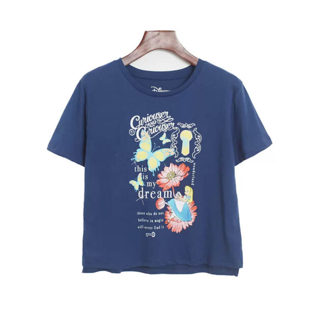 Disney Alice In Wonderland Kidcore Aesthetic Women T Shirt 1