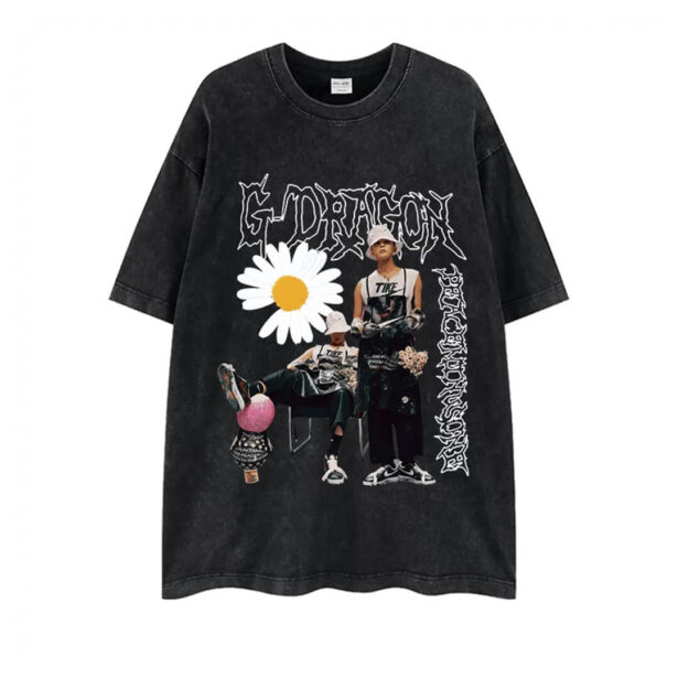 G Dragon Korean Hip Hop K Pop Aesthetic Unisex T Shirt 1