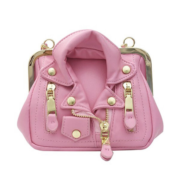 Lapel Jacket Shape Small Y2K Crossbody Bag 1