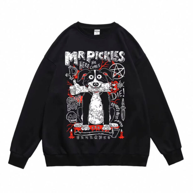 Mr. Pickles Geek Aesthetic Unisex Sweatshirt 1