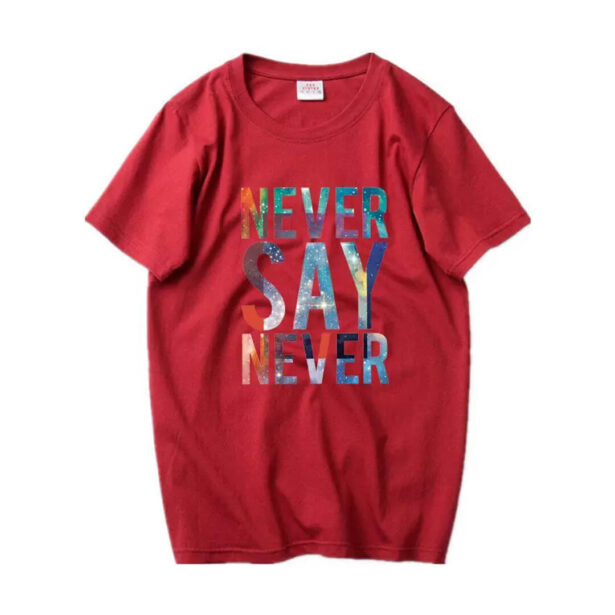 Never Say Never Urbancore Aesthetic Unisex T Shirt 7