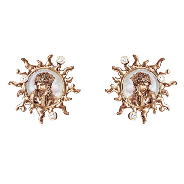 Sun Nostalgic Medusa Earrings Vintage Aesthetic 1