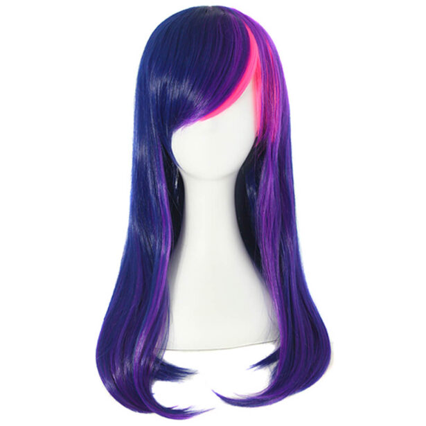 Twilight Sparkle Cosplay Wig Purple Bright Gradient Decora 1
