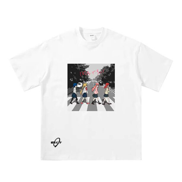 Bocchi The Rock Beatles 2K Animecore Unisex T shirt 1