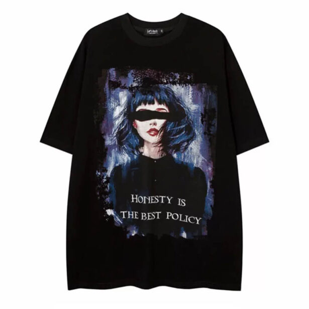 Honesty Is The Best Policy Artsy Aesthetic Unisex T Shirt 1