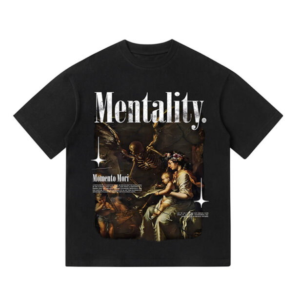 Mentality Print Women T Shirt Alternative Aesthetic 1